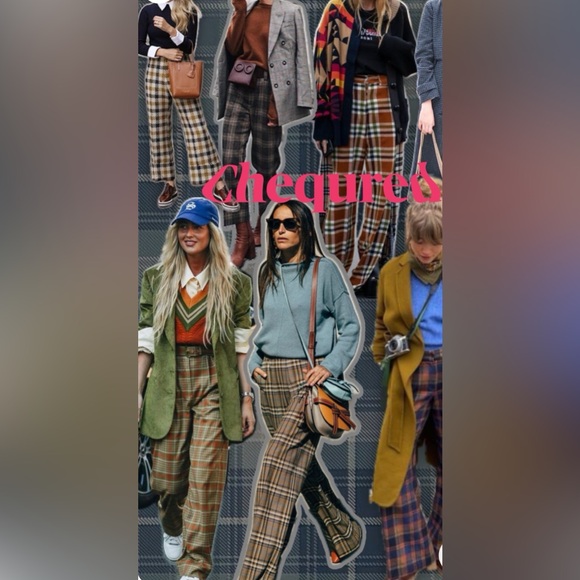 Vintage Highland Queen Wide Leg Wool Trousers - Picture 1 of 6